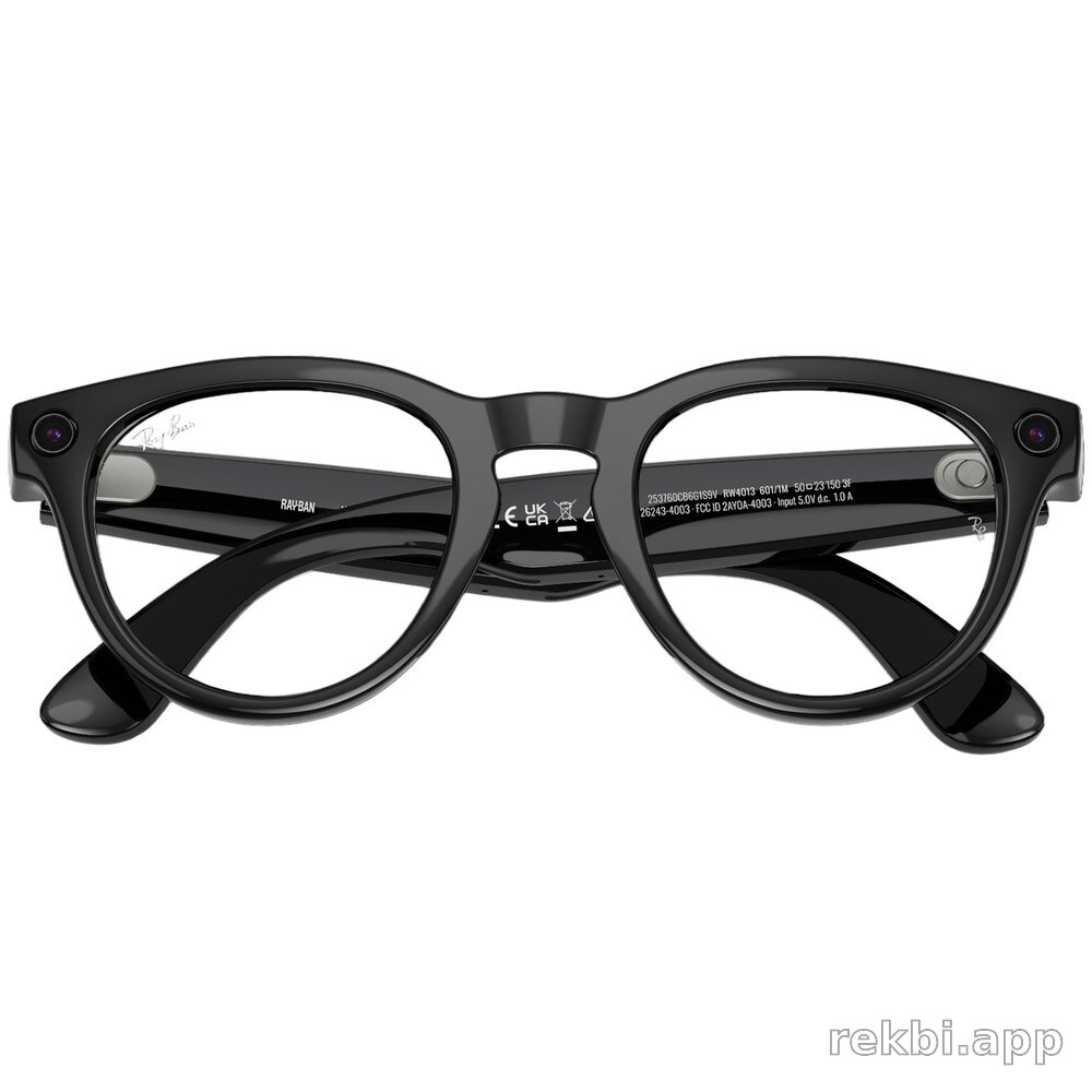 Meta Ray-Ban Headliner Gen2 S51 (F Shiny Black, L Transitions Sapphire) RW4013F
