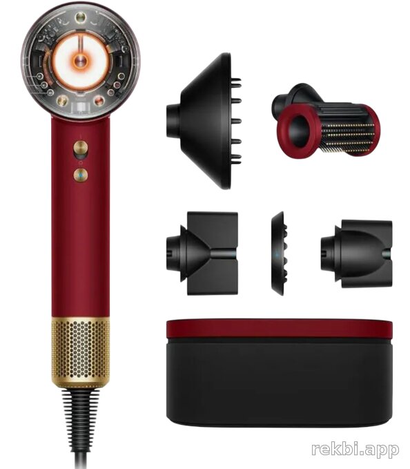 Dyson HD-16 Red Velvet Gold