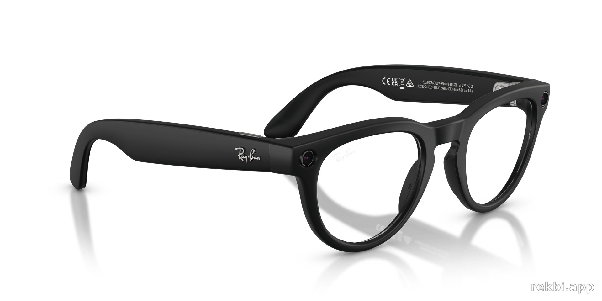 Meta Ray-Ban Headliner Gen2 S50 (F Matte Black, L Clear) RW4013