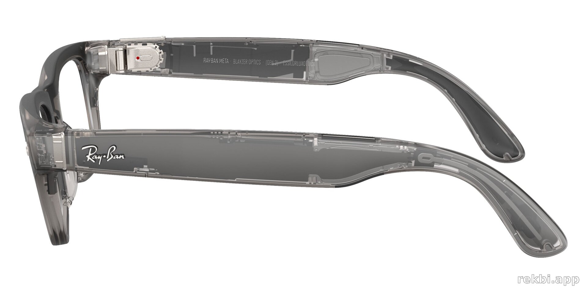 Meta Ray-Ban Blayzer Optics Gen2 S50 (F Mat. Trp. Ice Grey) RW7001